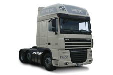 Car Hire Eastleigh - 44 Tonne Sleeper Truck - Truck hire Eastleigh